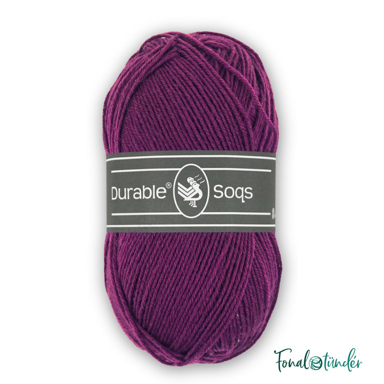 Durable Soqs 249 Plum - lila gyapjú zoknifonal Durable Soqs 249 Plum - lila gyapjú zoknifonal