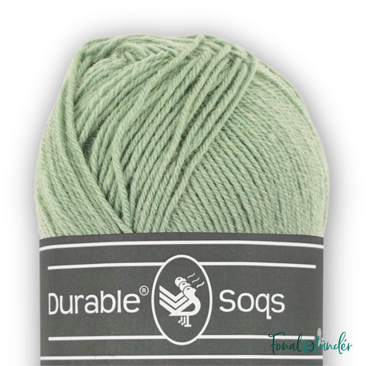 Durable Soqs 402 Seagrass - halványzöld gyapjú zoknifonal Durable Soqs 402 Seagrass - halványzöld gyapjú zoknifonal