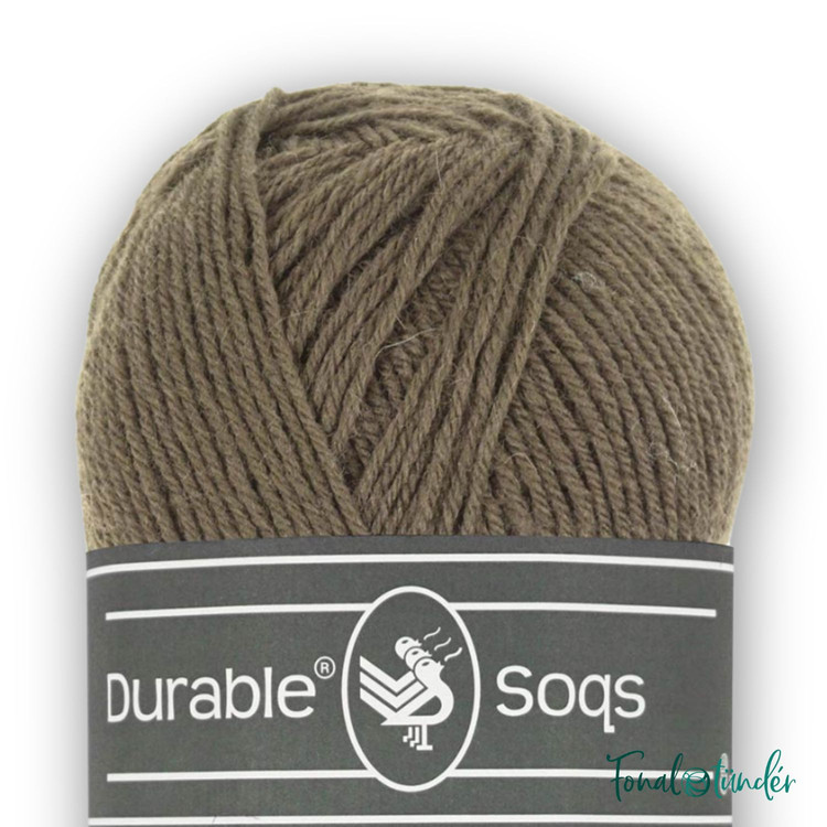 Durable Soqs 404 Deep Taupe - barna gyapjú zoknifonal Durable Soqs 404 Deep Taupe - barna gyapjú zoknifonal