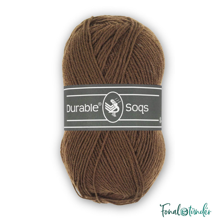 Durable Soqs 413 Mustang - sötétbarna gyapjú zoknifonal Durable Soqs 413 Mustang - sötétbarna gyapjú zoknifonal