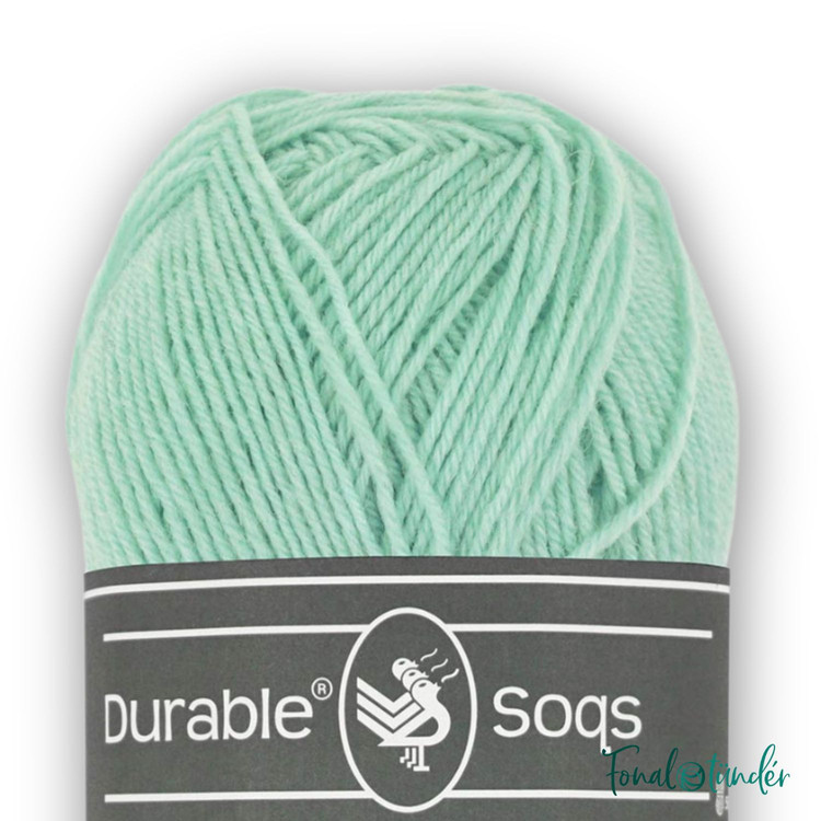 Durable Soqs 416 Duck Egg Blue - kék gyapjú zoknifonal Durable Soqs 416 Duck Egg Blue - kék gyapjú zoknifonal