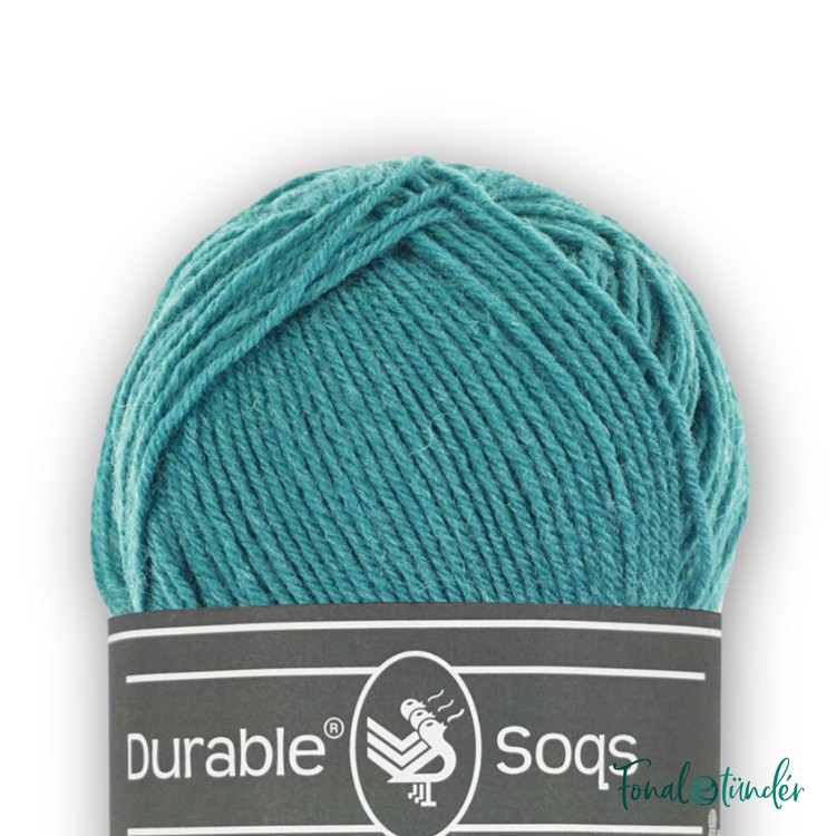 Durable Soqs 418 Caribbean Sea - türkiz gyapjú zoknifonal Durable Soqs 418 Caribbean Sea - türkiz gyapjú zoknifonal