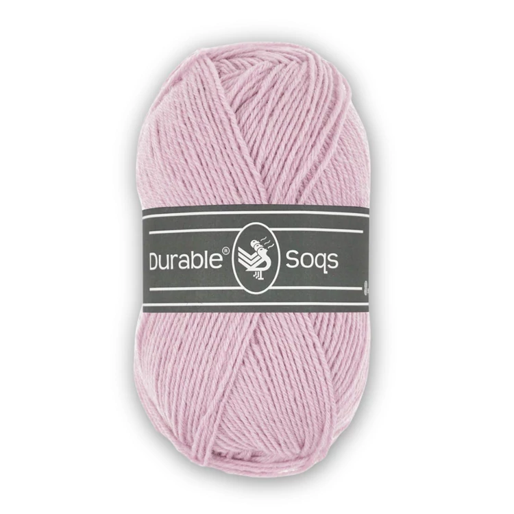 Durable Soqs 419 Orchid - halványlila gyapjú zoknifonal - wool socks yarn