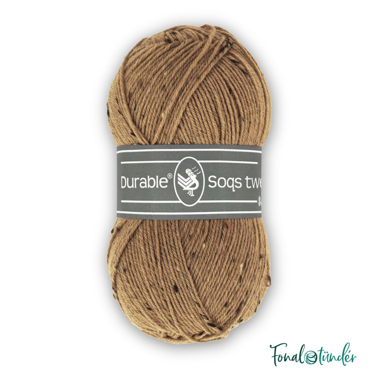 Durable Soqs Tweed 2218 Hazelnut - világosbarna gyapjú zoknifonal Durable Soqs Tweed 2218 Hazelnut - világosbarna gyapjú zoknifonal