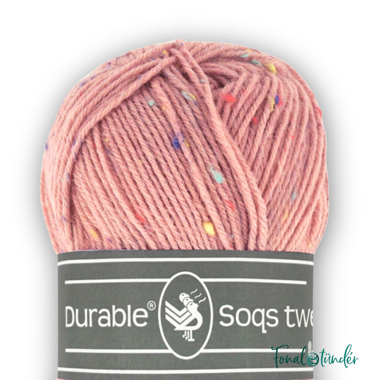 Durable Soqs Tweed 225 Vintage pink - rózsaszín gyapjú zoknifonal Durable Soqs Tweed 225 Vintage pink - rózsaszín gyapjú zoknifonal