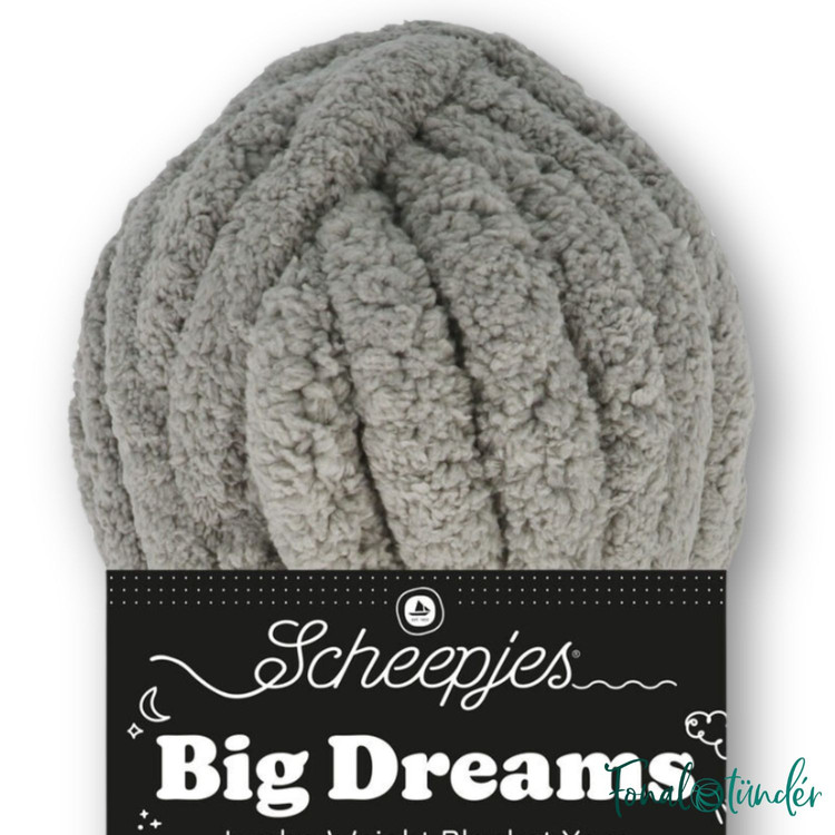 Scheepjes Big Dreams - 511 Serenity - szürke fonal