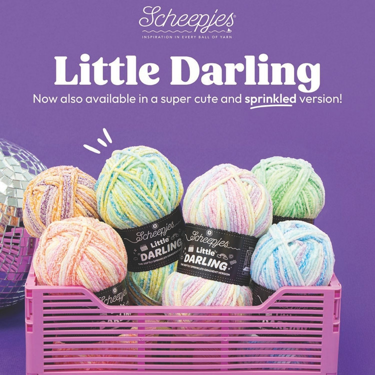 Scheepjes Little Darling Gradient - Sugar Rush - zsenília fonalcsomag