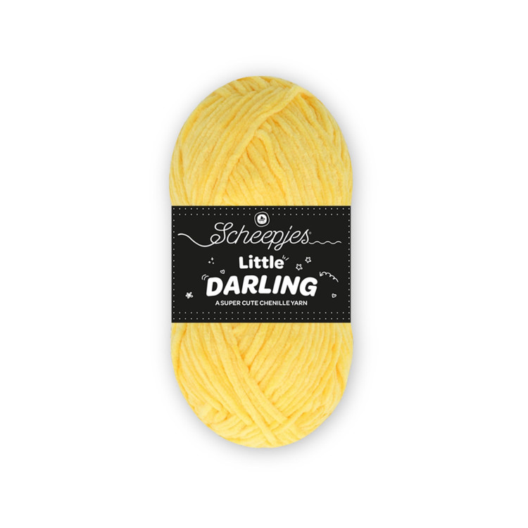 Scheepjes Little Darling - 402 Bumble Bee - sárga fonal