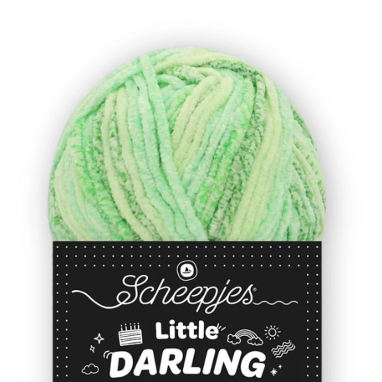 Scheepjes Little Darling Gradient 04 Lakes - chenille yarn - zsenília fonal