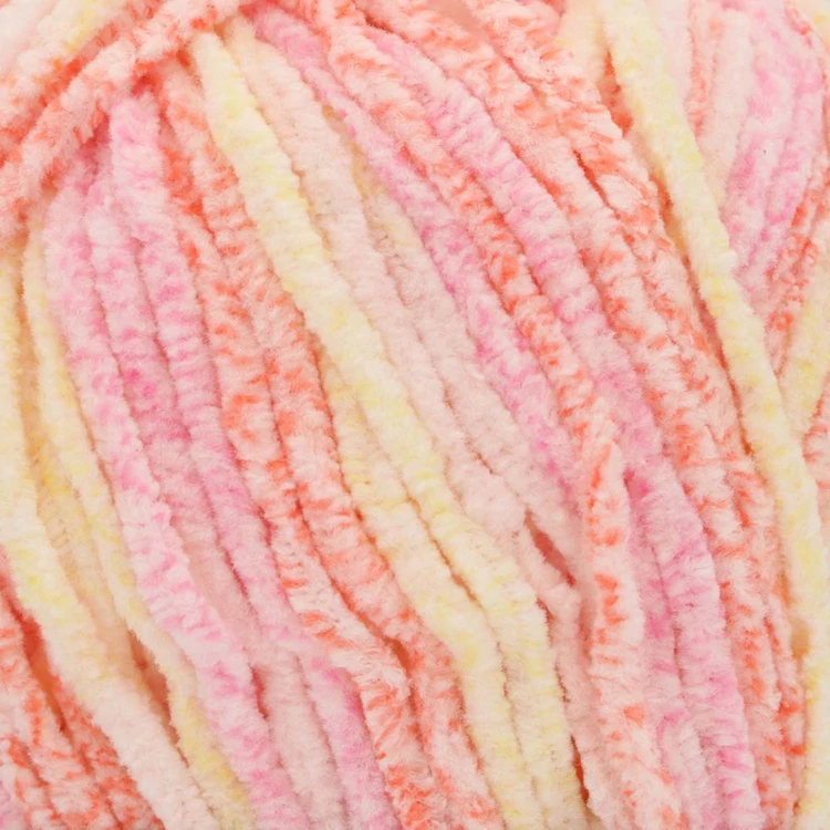 Scheepjes Little Darling Gradient 05 Strawberry - chenille yarn - zsenília fonal