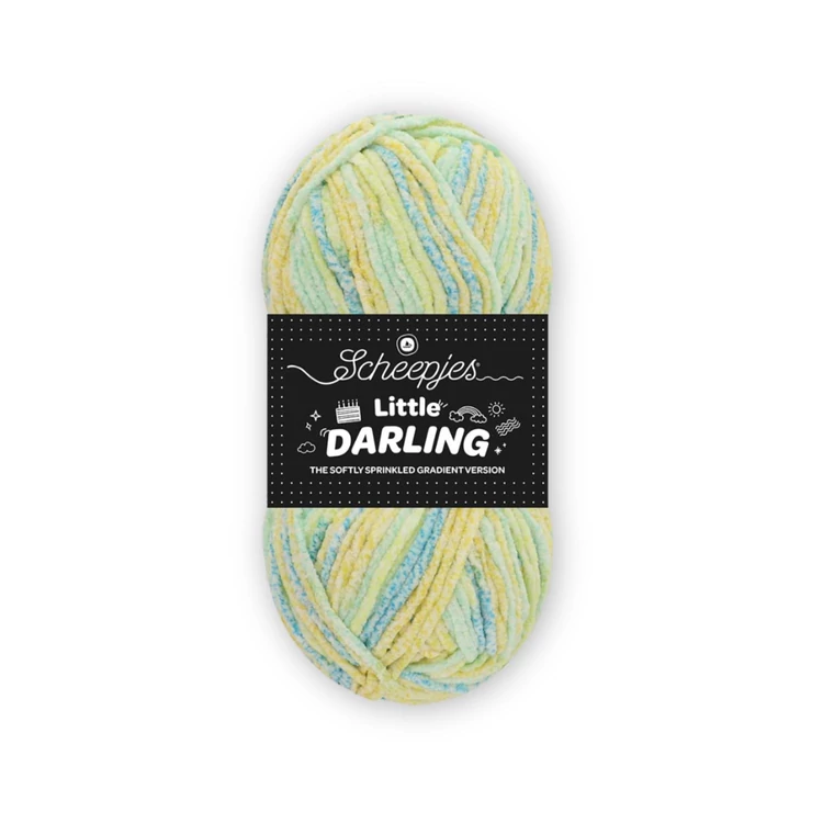 Scheepjes Little Darling Gradient 06 Beach  - chenille yarn - zsenília fonal