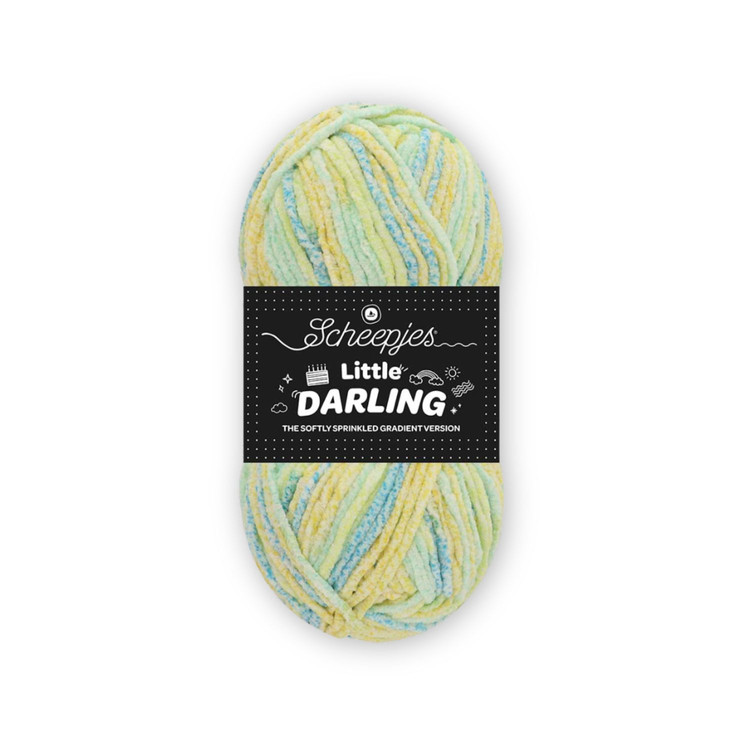 Scheepjes Little Darling - Sprinkled Gradient - 06 Beach - zsenília fonal Scheepjes Little Darling - Sprinkled Gradient - 06 Beach - zsenília fonal
