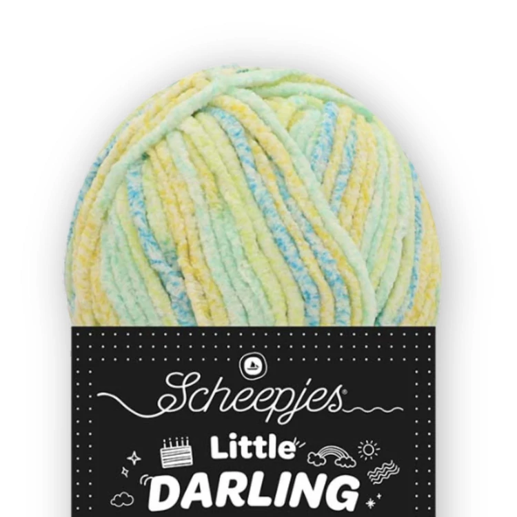 Scheepjes Little Darling Gradient 06 Beach  - chenille yarn - zsenília fonal