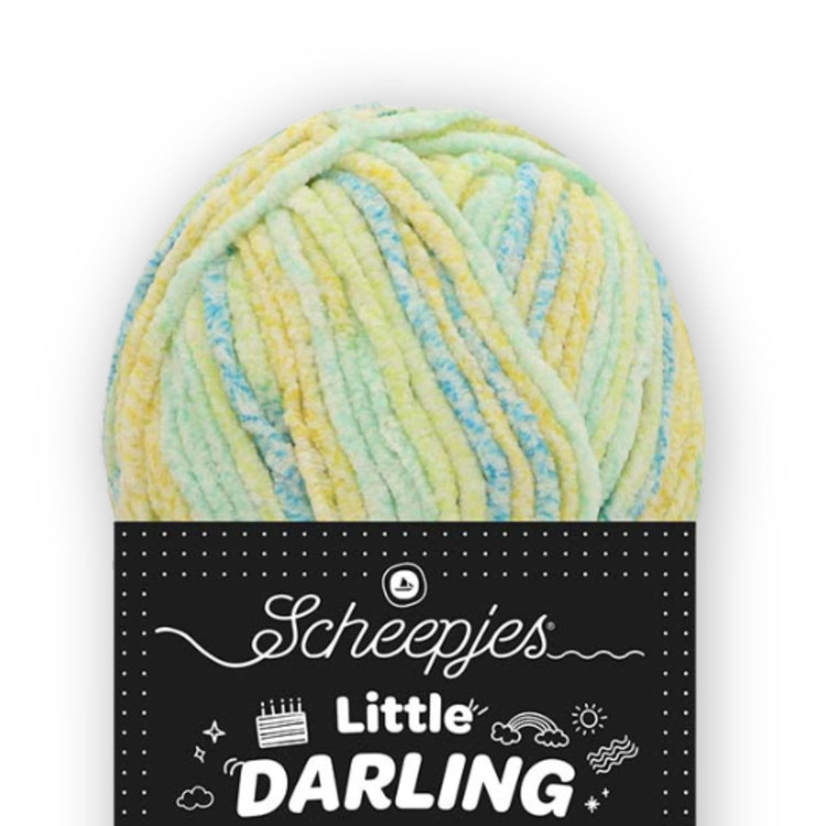 Scheepjes Little Darling - Sprinkled Gradient - 06 Beach - zsenília fonal Scheepjes Little Darling - Sprinkled Gradient - 06 Beach - zsenília fonal