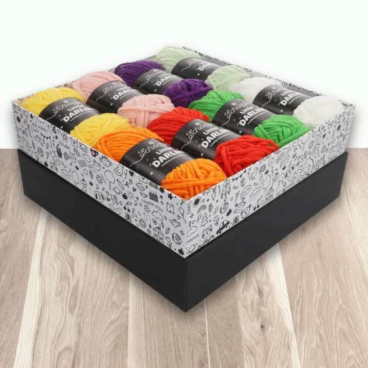 Scheepjes Little Darlin Veggie Patch Yarn Pack - 8 gombolyag fonal  - 8 balls of yarn