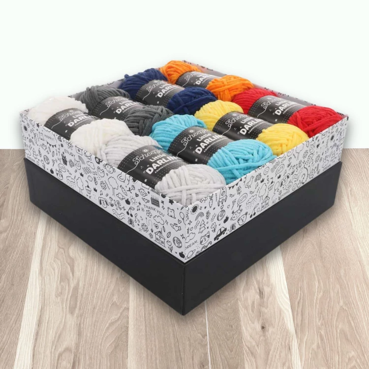 Scheepjes Little Darlin Space Pals Yarn Pack - 8 gombolyag fonal  - 8 balls of yarn