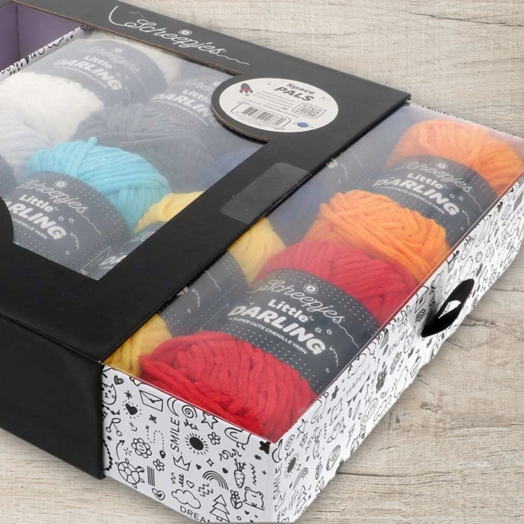 Scheepjes Little Darlin Space Pals Yarn Pack - 8 gombolyag fonal  - 8 balls of yarn