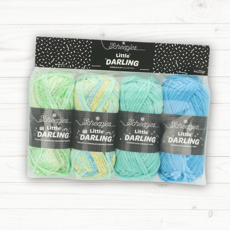 Scheepjes Little Darling Gradient - Puddle Play - zsenília fonalcsomag