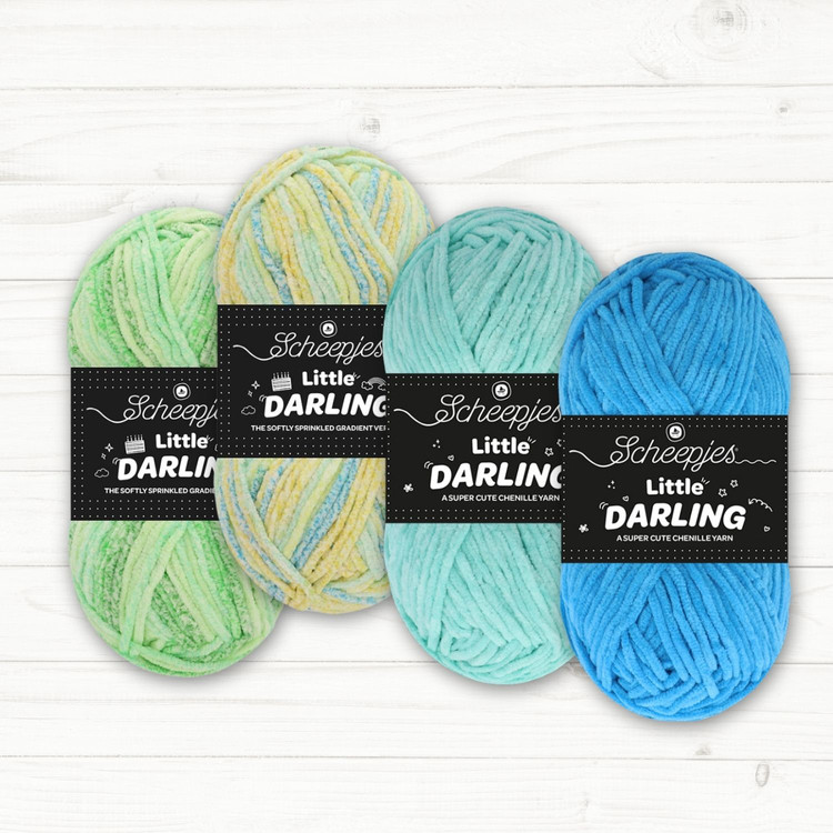 Scheepjes Little Darling Gradient - Puddle Play - zsenília fonalcsomag