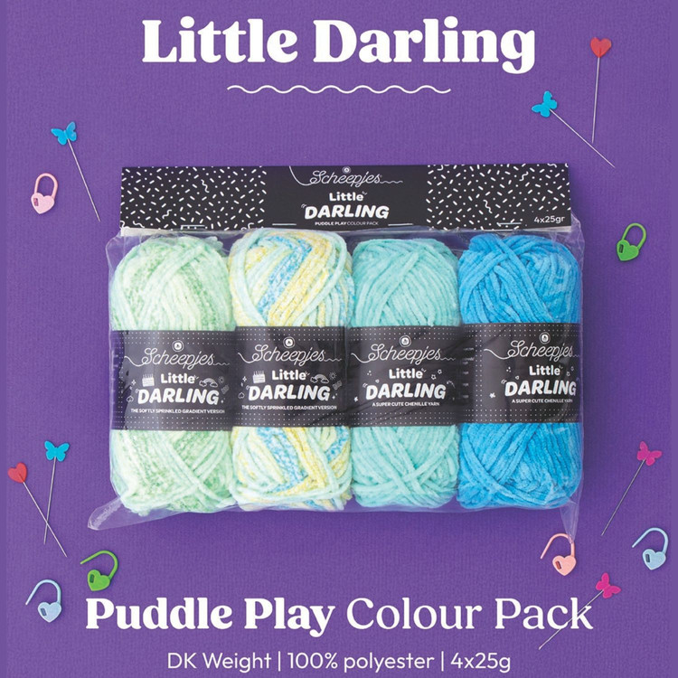 Scheepjes Little Darling Gradient - Puddle Play - zsenília fonalcsomag