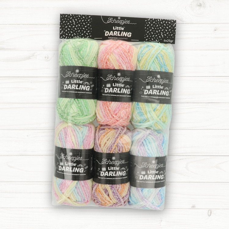 Scheepjes Little Darling Gradient - Sugar Rush - zsenília fonalcsomag