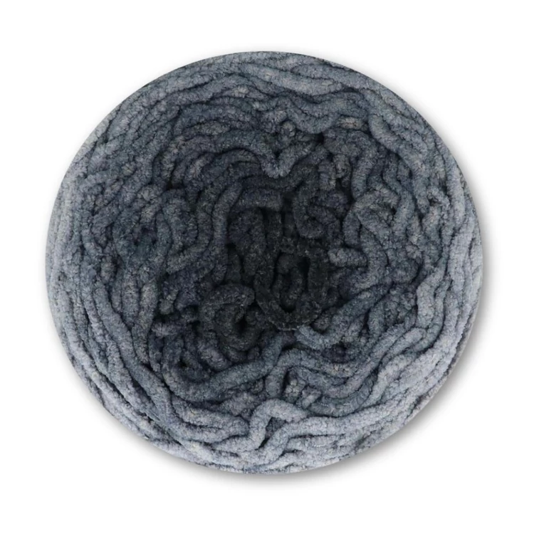 Scheepjes Big Darling 410 Panda - gradient chenille yarn - színátmenetes zsenília fonal