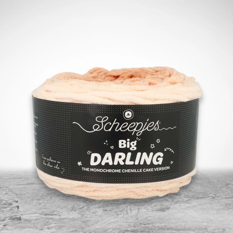 Scheepjes Big Darling 412 Pony - gradient chenille yarn - színátmenetes zsenília fonal