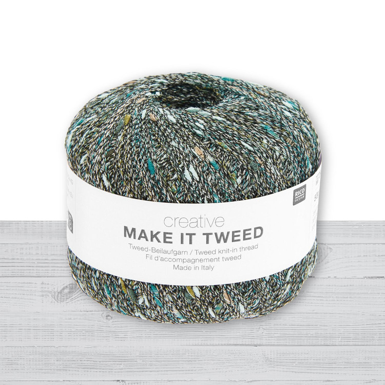 Rico - Make it Tweed - 005 Forest - kreatív fonal
