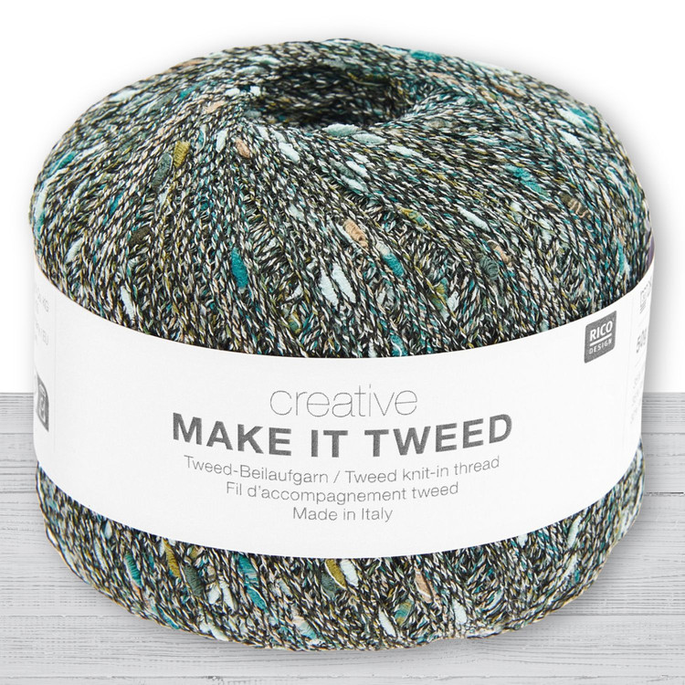 Rico - Make it Tweed - 005 Forest - kreatív fonal