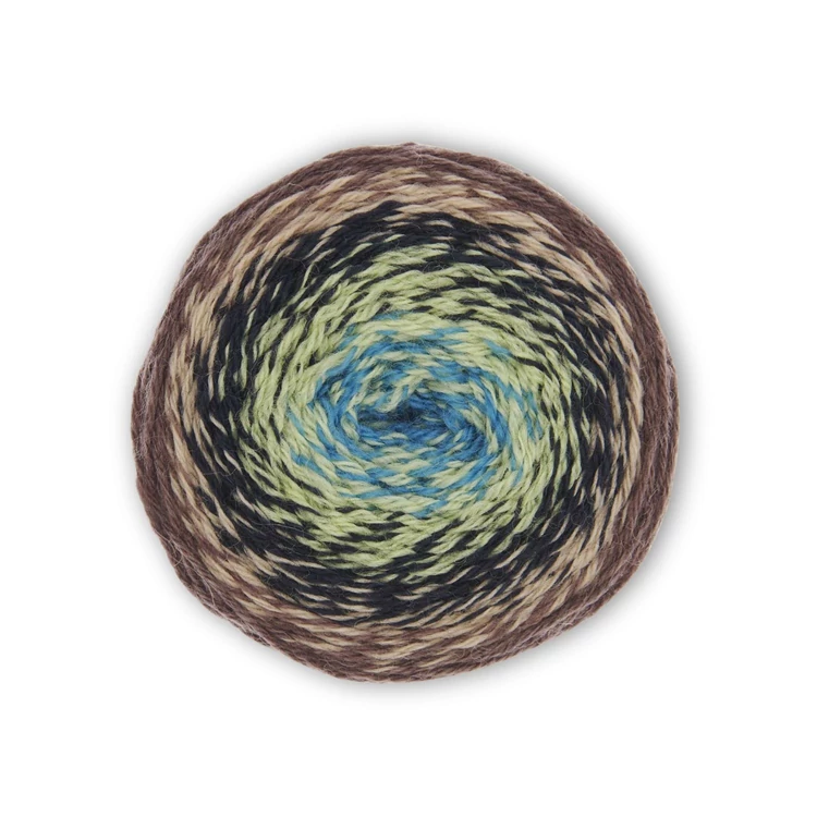 Rico Socks Degrade - 004 Ethno - wool sock yarn - színátmenetes zokni fonal