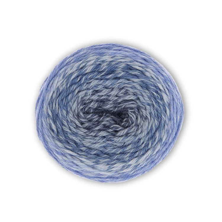 Rico Socks Degrade - 009 Blue - wool sock yarn - színátmenetes zokni fonal