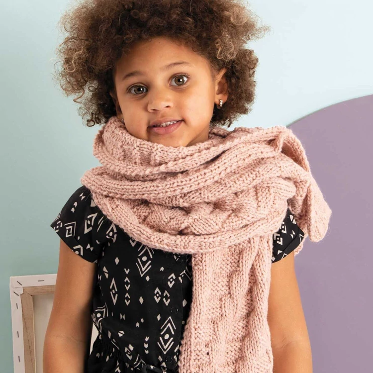 Rico Alpaca Chunky - 004 Powder - wool based yarn - púderrózsaszín gyapjú fonal 