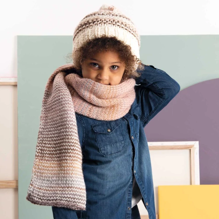 Rico Alpaca Chunky 009 Dusky Pink wool yarn - rózsaszín gyapjú fonal 