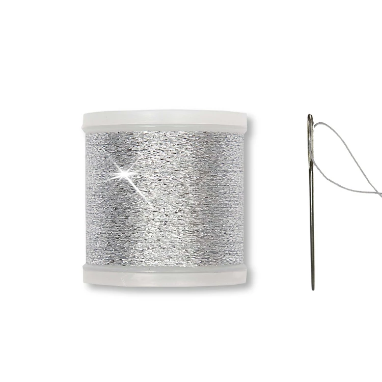 Rico Sticktwist Metallic 942 Silver - metálfényű ezüst hímzőfonal