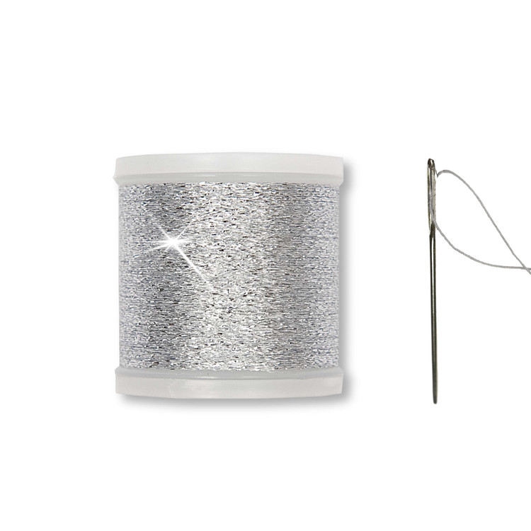 Rico Sticktwist Metallic 942 Silver - ezüstfényű hímzőfonal