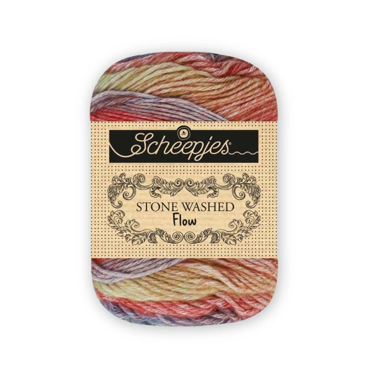 Scheepjes Stone Washed Flow 01 Elation - színátmenetes fonal