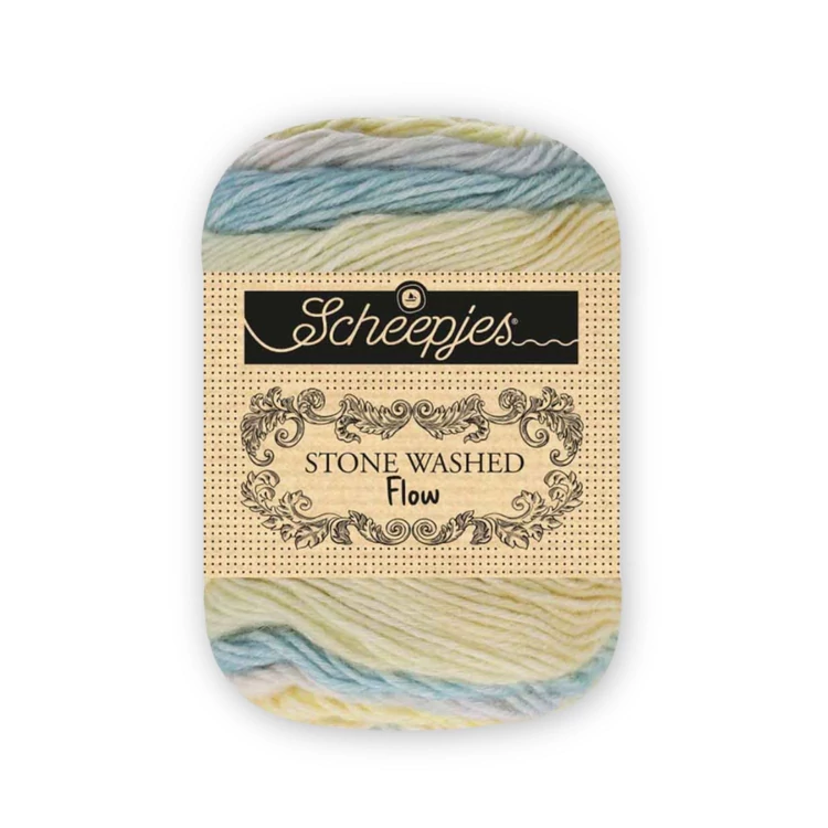 Scheepjes Stone Washed Flow 03 Whisper - színátmenetes fonal