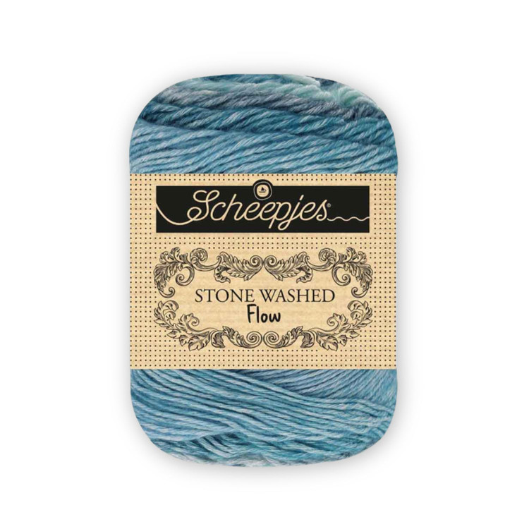 Scheepjes Stone Washed Flow - 05 Calm - színátmenetes fonal