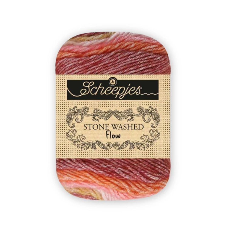 Scheepjes Stone Washed Flow 07 Bliss - színátmenetes fonal