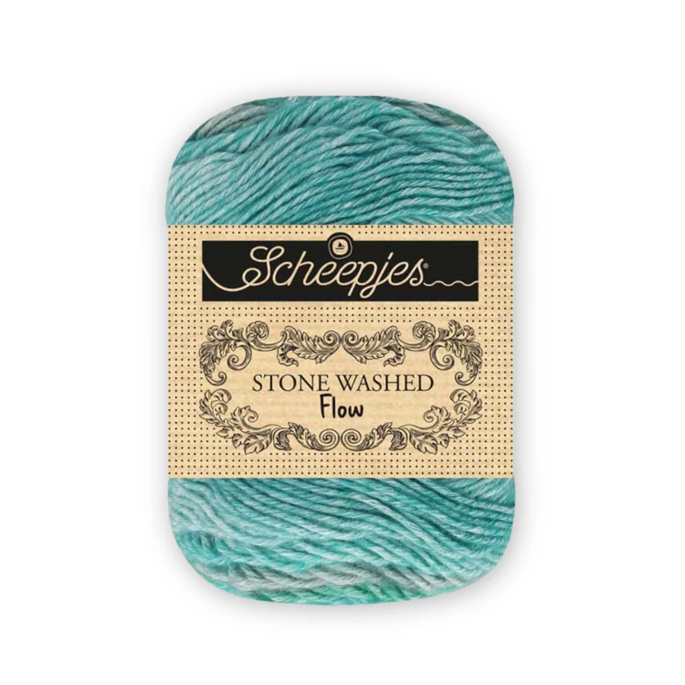Scheepjes Stone Washed Flow 014 Hushness - színátmenetes fonal