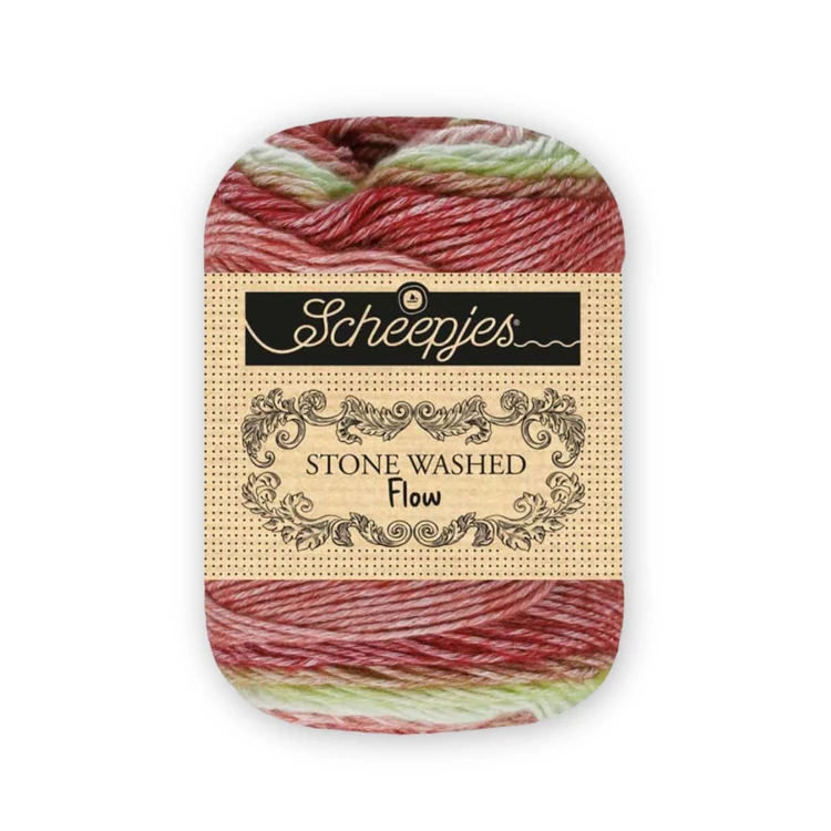 Scheepjes Stone Washed Flow 17 Yuletide - színátmenetes fonal