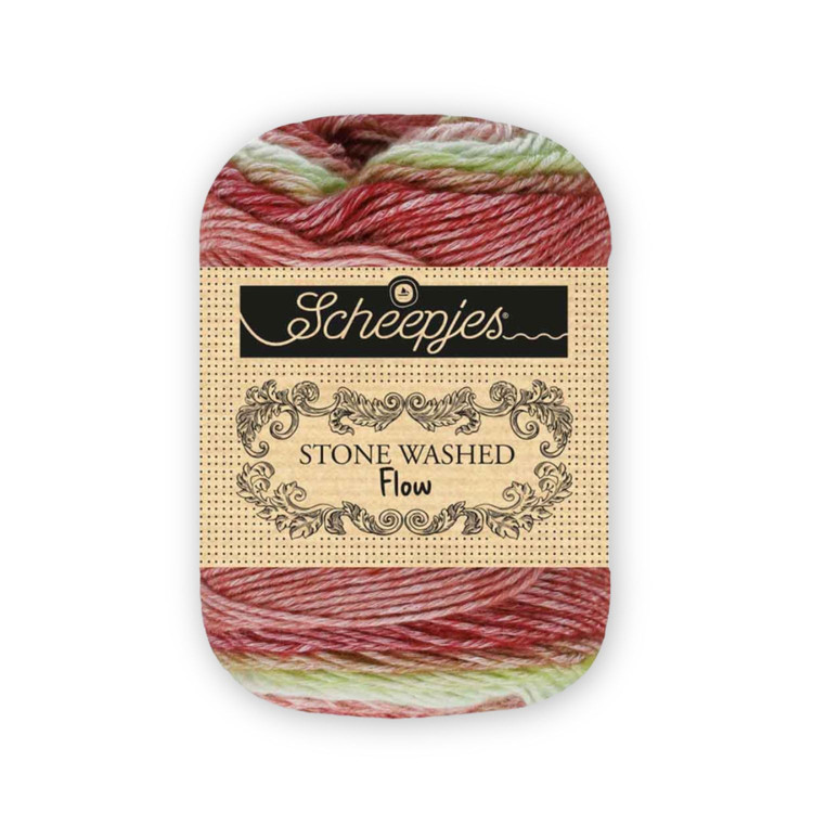 Scheepjes Stone Washed Flow - 17 Yuletide - színátmenetes fonal