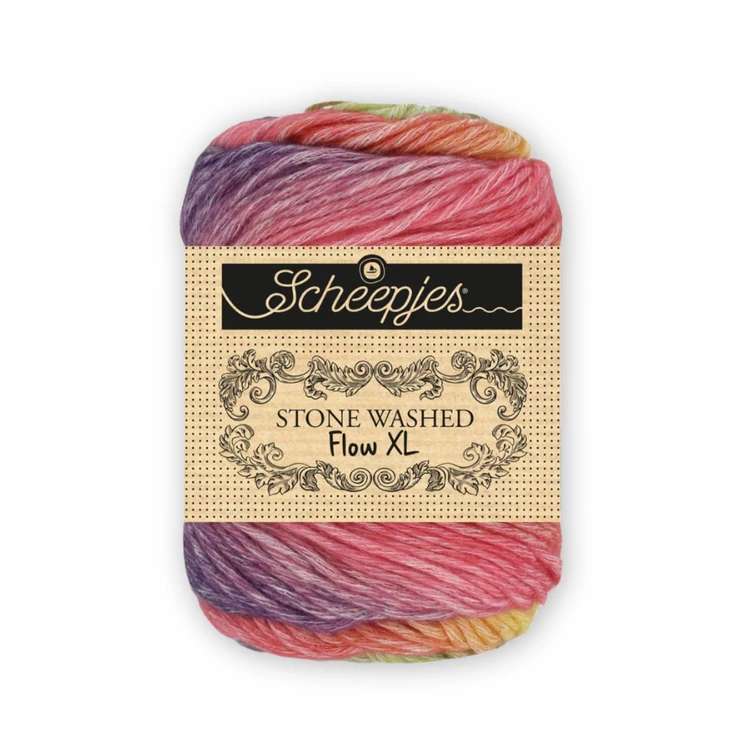 Scheepjes Stone Washed Flow XL 01 Delight - színátmenetes fonal