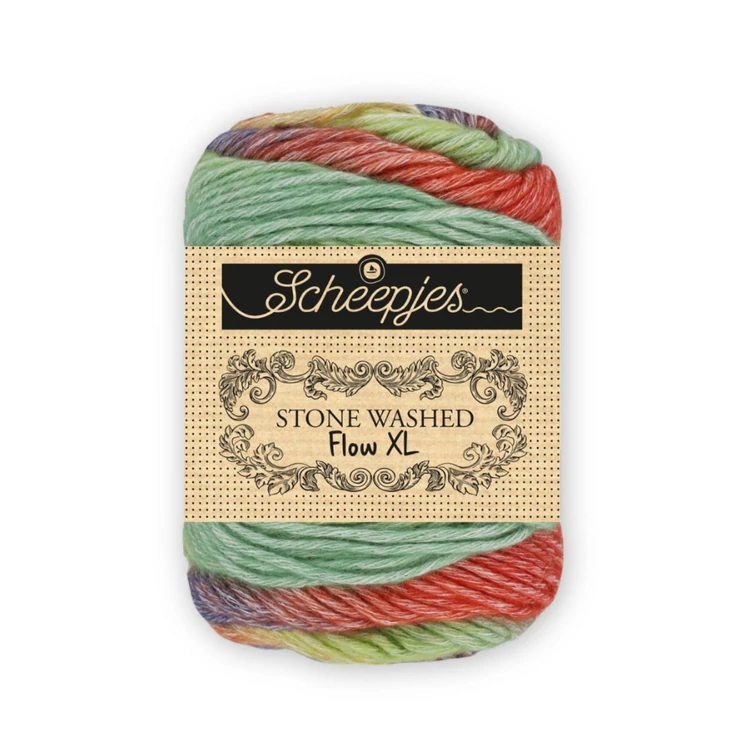 Scheepjes Stone Washed Flow XL 02 Elation - színátmenetes fonal