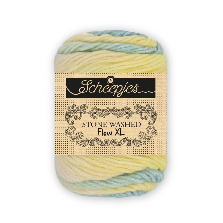 Scheepjes Stone Washed Flow XL 03 Whisper - színátmenetes fonal
