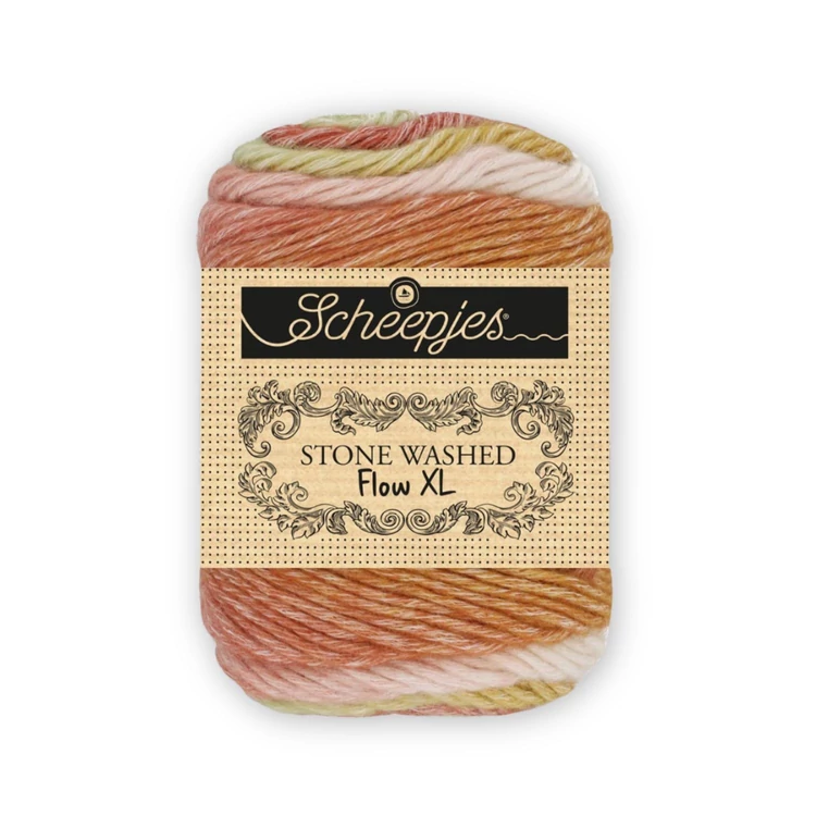 Scheepjes Stone Washed Flow XL 10 Harmonia - színátmenetes fonal