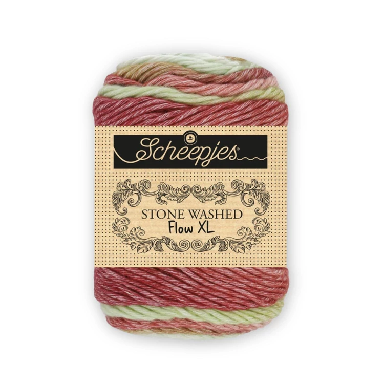 Scheepjes Stone Washed Flow XL 17 Yuletide - színátmenetes fonal