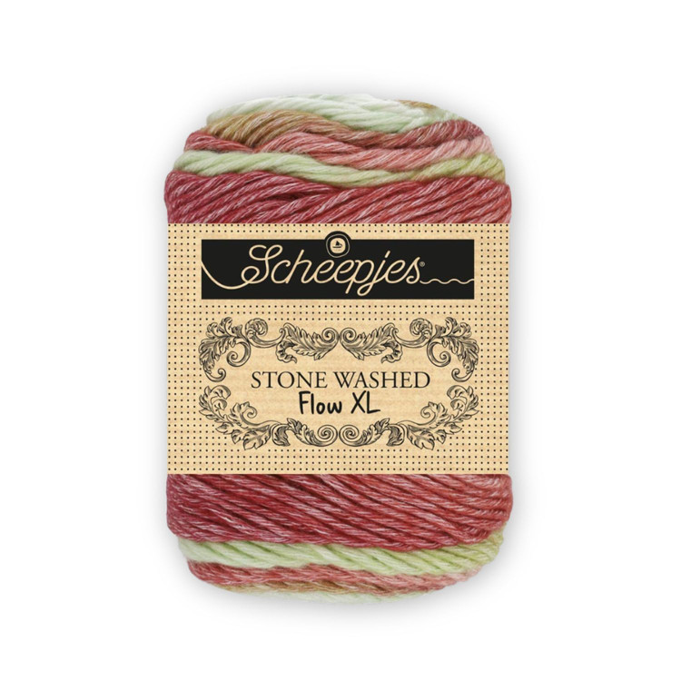 Scheepjes Stone Washed Flow XL - 17 Yuletide - színátmenetes fonal Scheepjes Stone Washed Flow XL - 17 Yuletide - színátmenetes fonal