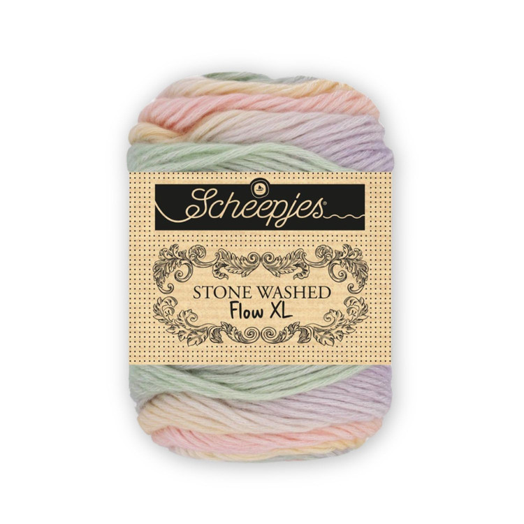 Scheepjes Stone Washed Flow XL - 18 Mellowness - színátmenetes fonal Scheepjes Stone Washed Flow XL - 18 Mellowness - színátmenetes fonal