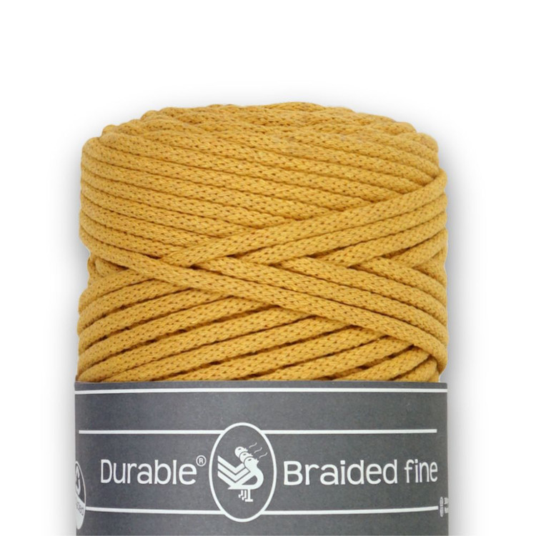 Durable Braided Fine 2211 Curry - sárga zsinórfonal